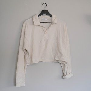 Emory Park Lanie Cropped Terry Top